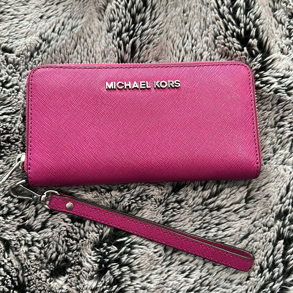 Pink Michael Kors wallet